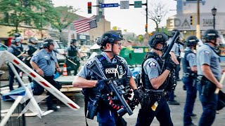 Minneapolis police clear Uptown protest zone [upl. by Frohne]