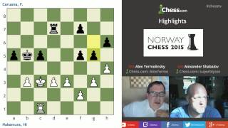 Norway Chess Recap Round 3 GM Yermolinsky And GM Shabalov [upl. by Bratton]