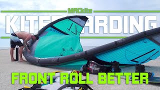 Kiteboarding Tips  How to Perfect the Front Roll [upl. by Eerahc]