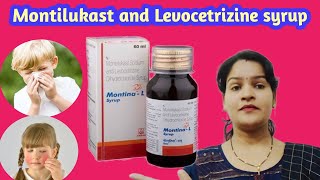 Montina L Syrup  Montelukast sodium and Levocetrizine Syrup [upl. by Arica]