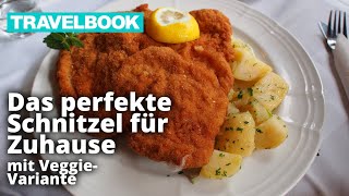 Schnitzel wie aus Österreich  auch für Veggies  Rezept  TRAVELBOOK [upl. by Inan]