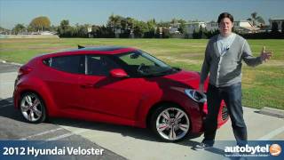 2012 Hyundai Veloster Test Drive amp Car Review [upl. by Markiv]