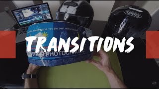 Visière Écran Transitions Photochromique  La semaine du casque Motovlog 195 [upl. by Enirac925]