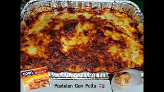 Pastelon De Platano Maduro Con Pollo [upl. by Sllew]