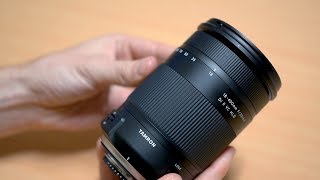 Tamron 18400mm Superzoom  Handson First Look [upl. by Assilem]