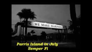 Semper Fi  Trace Adkins w lyrics [upl. by Aliuqaj]