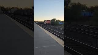 BNSF9086 West bound into Elkhart Indiana yard [upl. by Zeitler410]