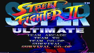 MUGEN FULLGAME Super Street Fighter II Ultimate BETA by Luis Zadkiel Joseph W amp David Rojas [upl. by Attaynik552]