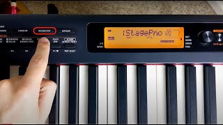 Casio CDP S350 How to Use the 6Track MIDI Recorder [upl. by Anele804]