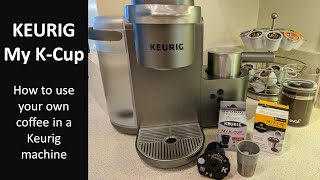 How to Use a Keurig My KCup [upl. by Atikram]