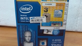 CPU INTEL 1150 Core i54690K 35GHz QuadCore Processor [upl. by Oigimer959]