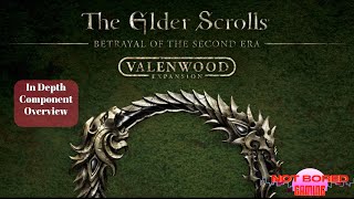 Elder Scrolls Valenwood Expansion  Component Overview  Not Bored Gaming [upl. by Clark661]