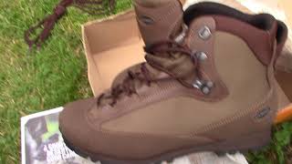 AKU Pilgrim GTX FG High Liability Combat Boot British Army [upl. by Retrac935]