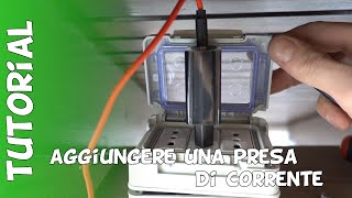 Tutorial installazione presa elettrica esterna fai da te [upl. by Rohn]