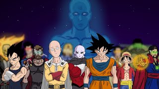 Saitama and goku TOP2compilationANIME vs DC VS MARVEL [upl. by Lhary]