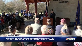 Elizabethtown honors those who served on Veterans Day [upl. by Moulton]