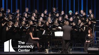 The Concert Choir of Georgetown University  Millennium Stage February 24 2018 [upl. by Nonrev]