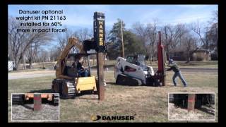 Danuser Hammer Driving Railroad Tie [upl. by Mars]