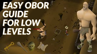 OSRS  EASY P2P OBOR GUIDE FOR LOW LEVELS [upl. by Annhoj]