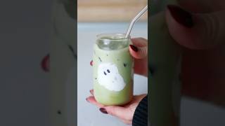 Viral Ghost Matcha Latte 👻 How cute is this 🤭 [upl. by Omlesna294]