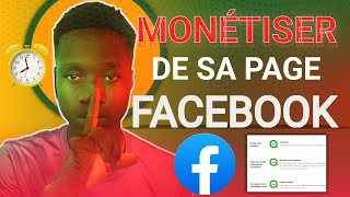 Comment MONÉTISER sa page Facebook en 2024 méthode ultime [upl. by Buckie211]