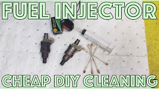 3 FUEL INJECTOR CLEANING How to DIY fuel injector service for almost no money [upl. by Nnaecarg]