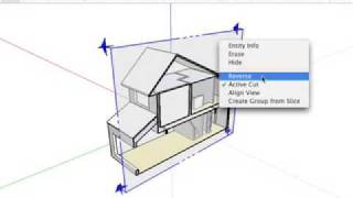 SketchUp Cutting plans and sections [upl. by Salomi587]