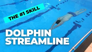 STREAMLINE DOLPHIN KICK  The Most Important Swimming Skill [upl. by Dorinda]