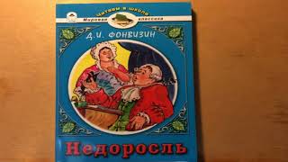 Недоросль Комедия в 5 действиях краткое содержания Аудио книга Слушать [upl. by Lladnor]