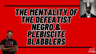 The Psychology of the Defeatist Negro  Stop Listening to Blacks Who Are Negative About Reparations [upl. by Marisa198]