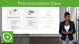 Preconception Care Common Medical Problems – Obstetrics  Lecturio [upl. by Olegna]