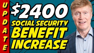 UPDATE 2400 Social Security Benefit Increase Possibly Coming For All [upl. by Batish]