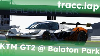 KTM GT2  Balaton Park  tracclap [upl. by Derril218]