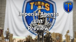 Imperial Agents 20 List [upl. by Navi]