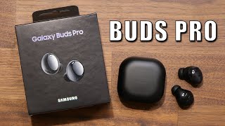 Samsung Galaxy Buds Pro  Unboxing and Full Review [upl. by Premer402]