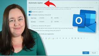 Microsoft Outlook Automatic Out Of Office Replies [upl. by Margeaux]