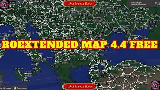 ROEXTENDED MAP 44 FREE for ETS2 152 [upl. by Eciralc]