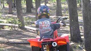 How to start a 50cc ATV [upl. by Agace]