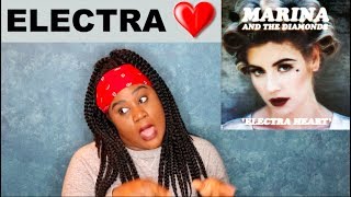 Marina and the Diamonds  Electra Heart Album REACTION [upl. by Gerdeen]