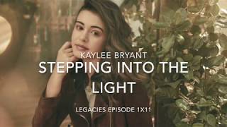 Stepping into the light  Kaylee Bryant Audio  Lyrics  Legacies 1x11 [upl. by Berstine]