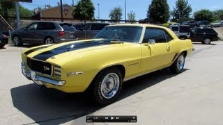 1969 Chevrolet Camaro Z28 RS Start Up Exhaust and In Depth Review [upl. by Pinebrook]