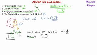 ORGANİK KİMYA AROMATİK BİLEŞİKLER 1 [upl. by Morice]