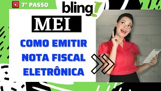 Como emitir nota fiscal MEI no Bling passoapasso [upl. by Jorgan]