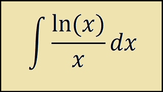 integral of ln x x [upl. by Brandt]