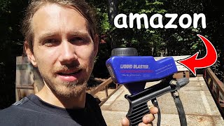 AMAZON Sand Blaster Setup [upl. by Ibocaj]