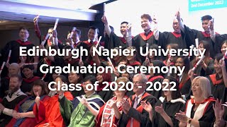 Edinburgh Napier University 2022 Graduation Ceremony [upl. by Ursel]