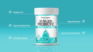 Physicians Choice 60 Billion Probiotic Product Overview [upl. by Markus525]