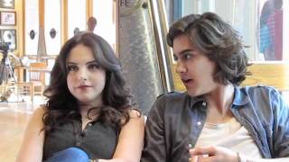 VICTORIOUS Stars AVAN JOGIA amp LIZ GILLIES Interview  Flash Mob [upl. by Coulter]