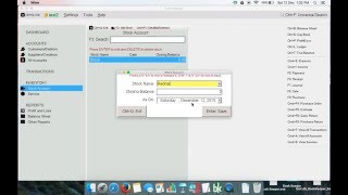 Creating Stock Account in Book Keeper Windows [upl. by Lani294]