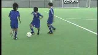 Coerver Coaching  Soccer Tips  Change of Direction 1  3 [upl. by Hareenum]